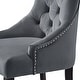 preview thumbnail 15 of 13, Benchwright II Tufted Wingback Chairs (Set of 2) by iNSPIRE Q Bold
