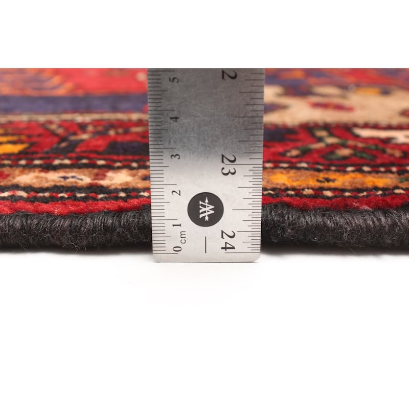 ECARPETGALLERY Hand-knotted Andelz Navy Wool Rug - 4'0 x 7'1