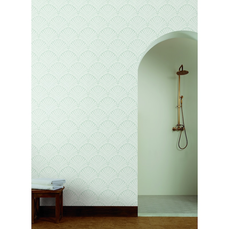 Montrouge Vinyl Beachcomber Wallpaper 20.5 in x 33 ft = 56 sq ft