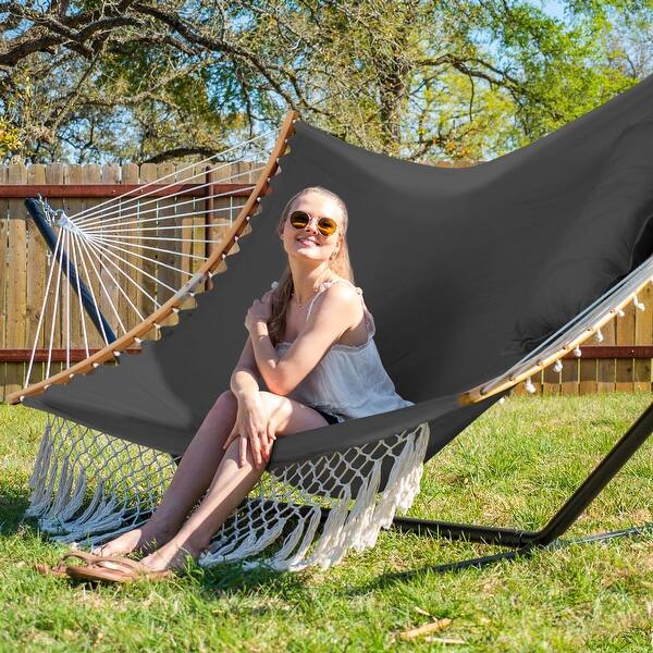 Hammock Stand, Heavy Duty Adjustable Steel