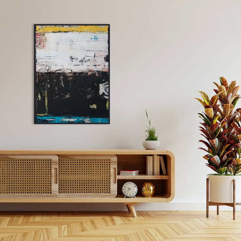 Down and Dirty by Erin Ashley Framed Canvas Wall Art Print