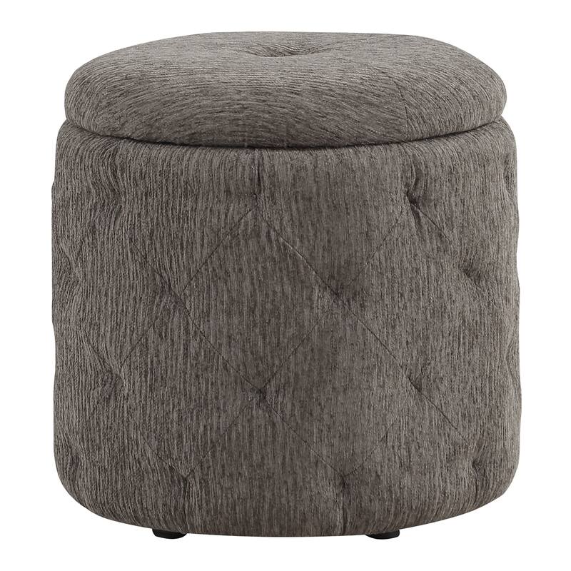 Erindale Round Storage Ottoman