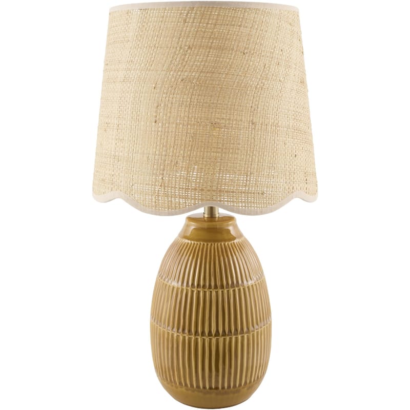 Livabliss Soleny Traditional Accent Table Lamp - Orange