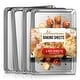 preview thumbnail 25 of 29, JoyTable Aluminum Steel Non-stick Baking Sheet/Cookie Sheet Set