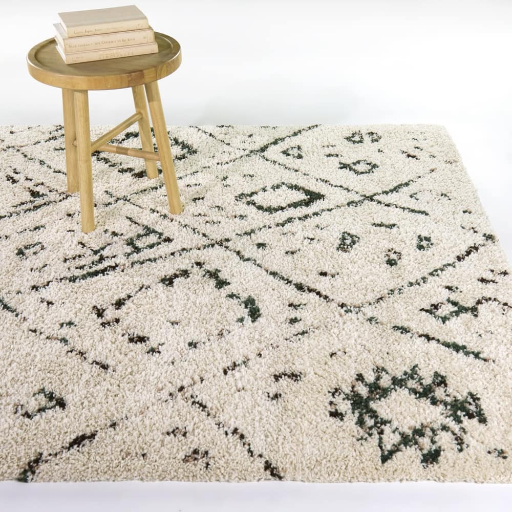 Simeon Boho Shag Area Rug