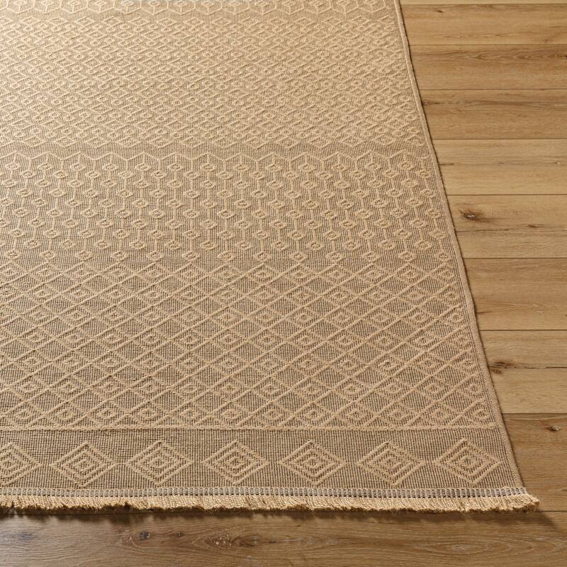 Livabliss Transitional Mystery Medallion Washable Area Rug