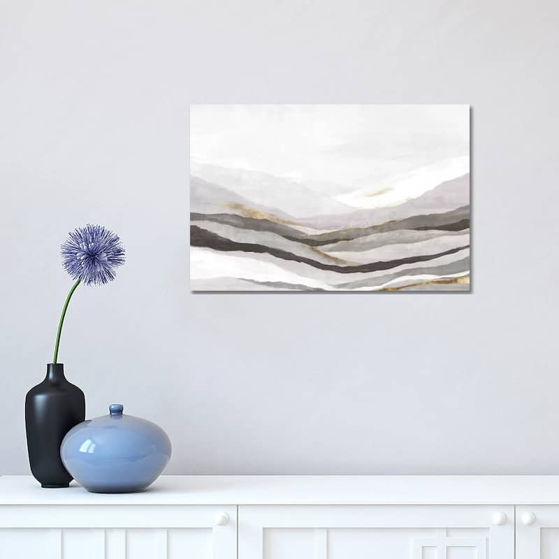 iCanvas "Far Away Land II Neutral Version " by Eva Watts Canvas Print - 12x18x1.5