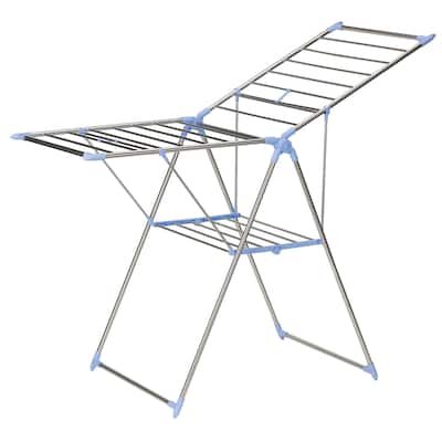 Household Essentials Gullwing Folding Clothes Drying Rack