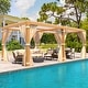 preview thumbnail 79 of 188, EROMMY Outdoor Louvered Pergola Gazebo with Adjustable Aluminum Rainproof Roof 10'x20' - Wood