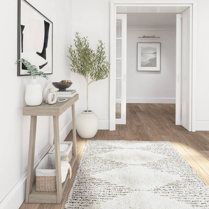 Plank and Beam Classic Console Table with Shelf - 36"
