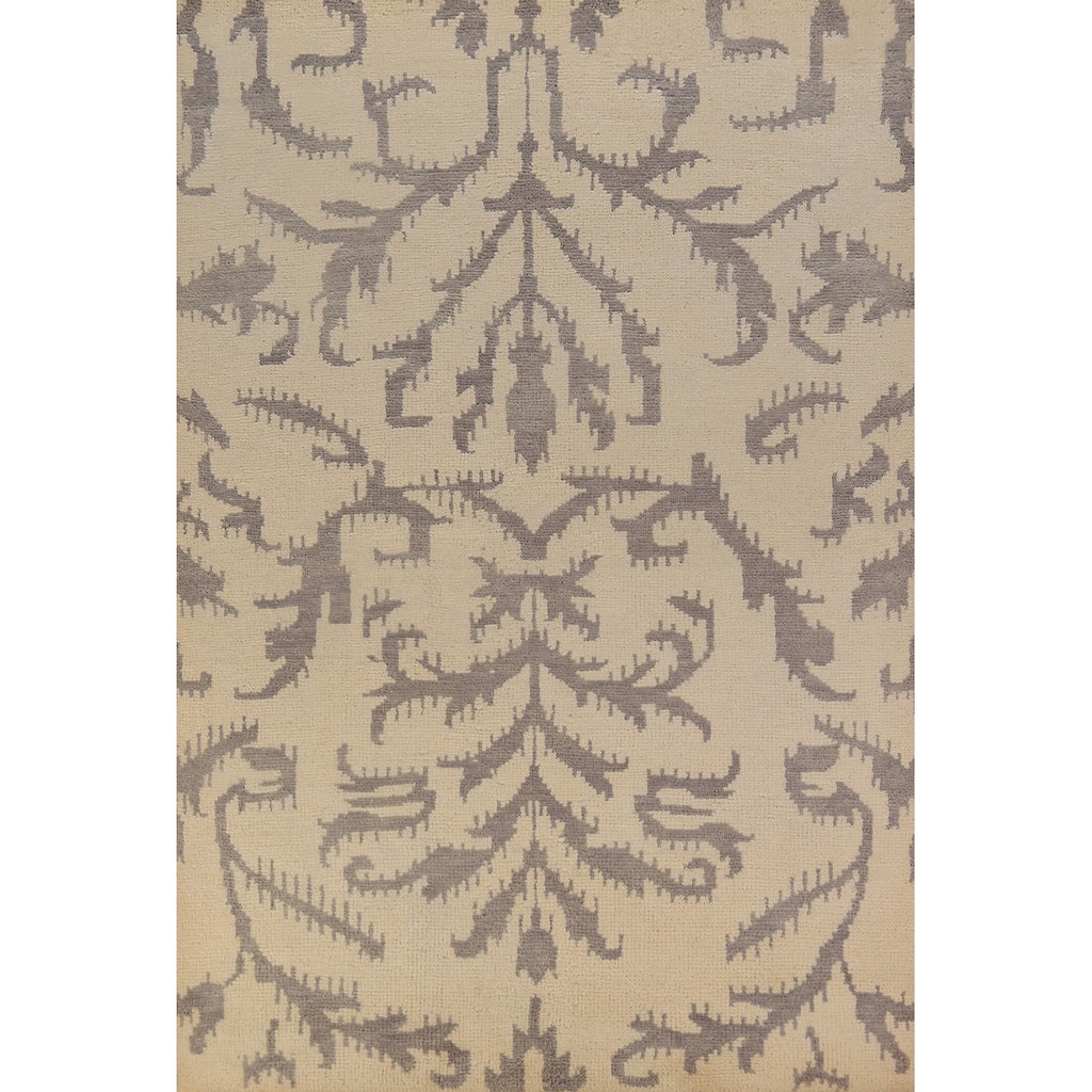 Moroccan Oriental Area Rug Handmade Wool Carpet - 5'1" x 7'11"