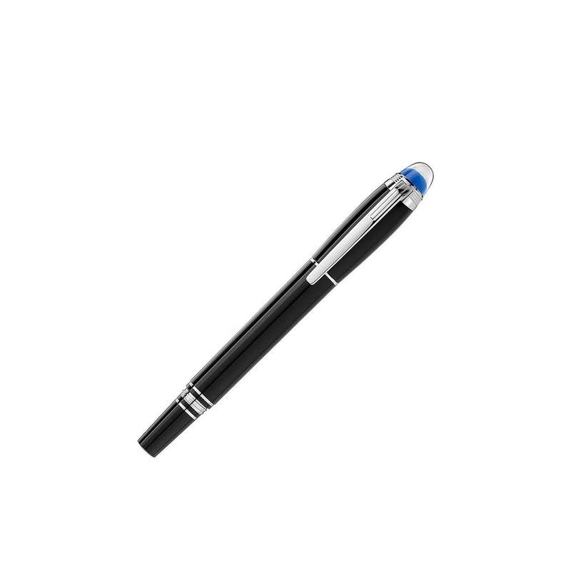 Montblanc StarWalker Precious Resin Fountain Pen, Convertible Piston, Black