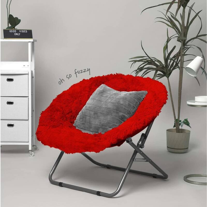 Urban Lifestyle 37" Mongolian Oversized Saucer Chair