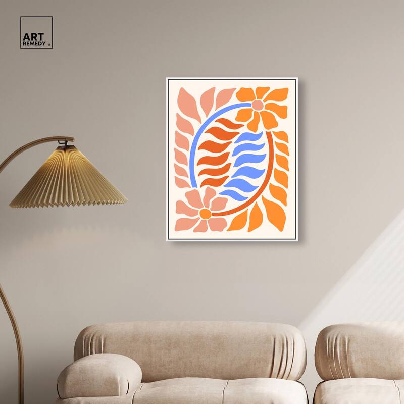 Floral Vine II Canvas by Art Remedy