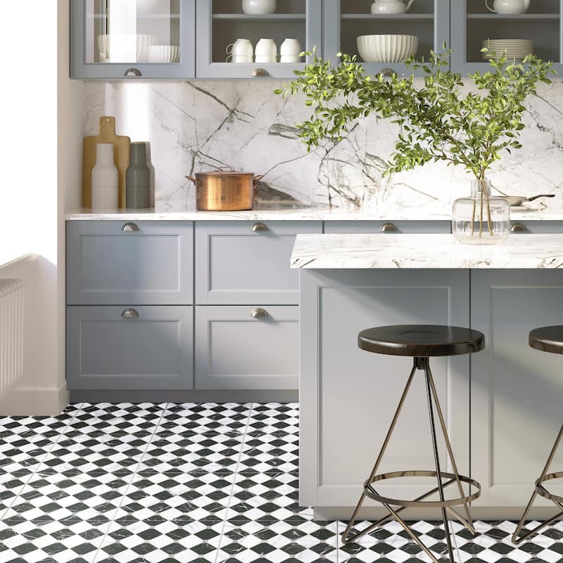 Merola Tile Tuscany Firenze 17-3/8" x 17-3/8" Porcelain Floor and Wall Tile