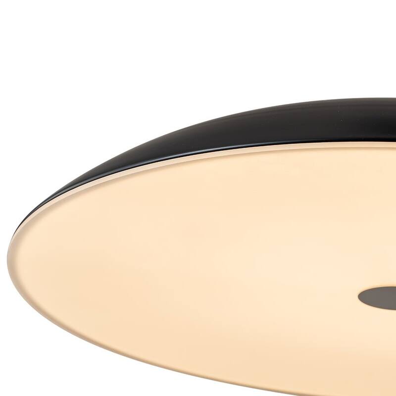 Contemporary Dimmable LED 23.6in Saucer Dome Pendant Light