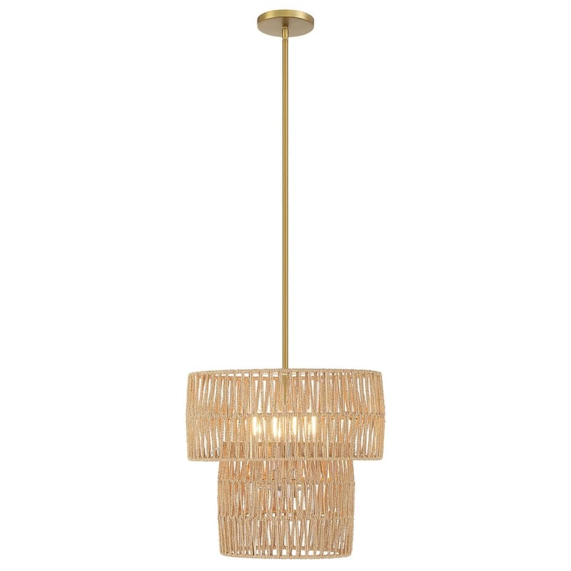 Minka Lavery 5044 Bungalow Heaven 4 Light 16" Wide Multi Light Pendant
