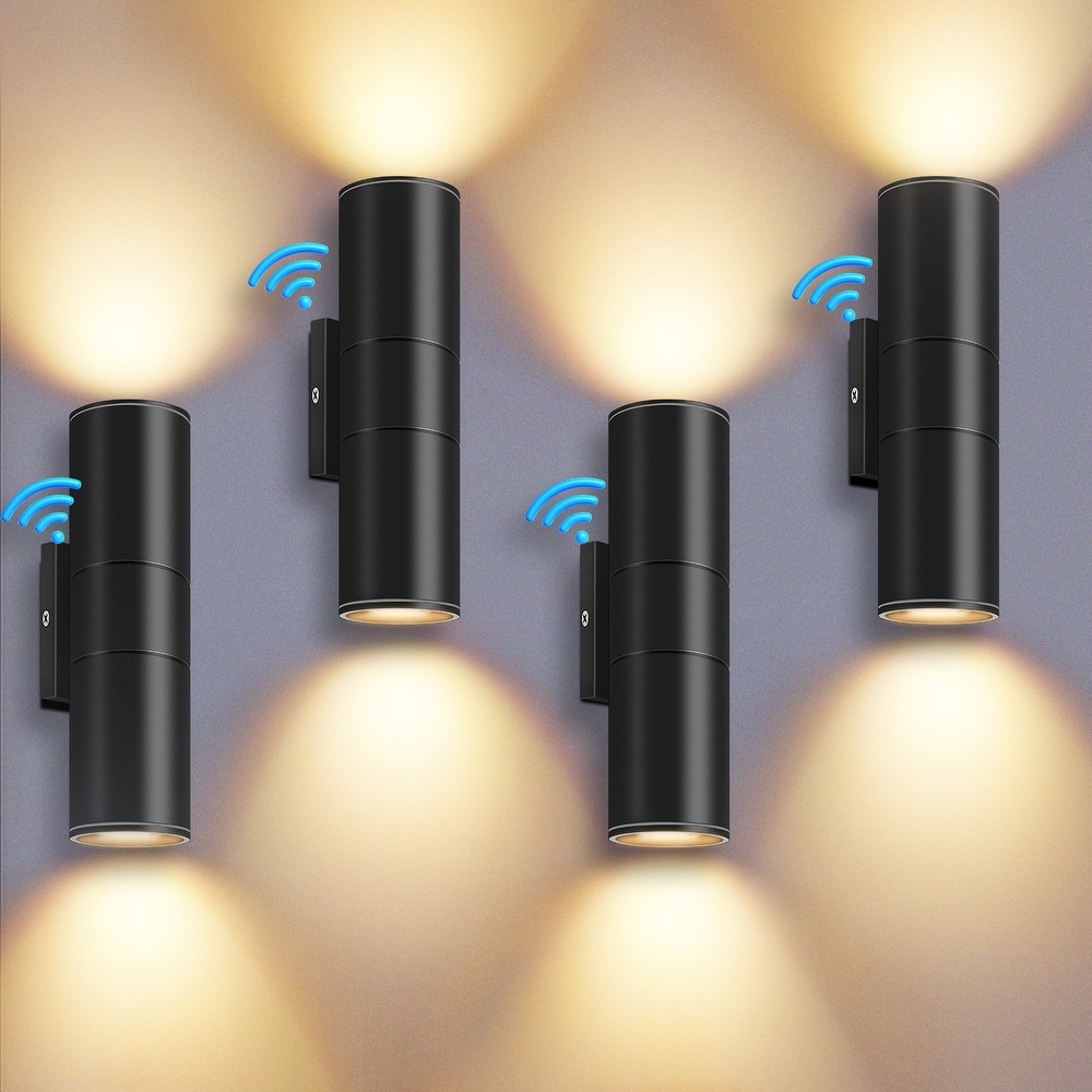 Dusk to Dawn Outdoor Lighting Sensor Wall Lights, IP65 Waterproof Aluminum for Porch Patio etc