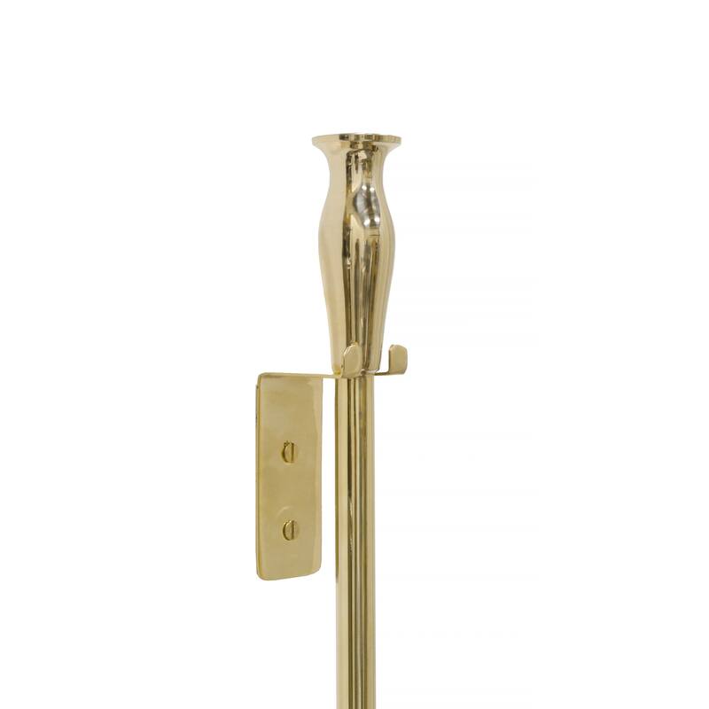Achla Designs Multi Functional Aerator Poker, 47 Inch Tall, Brass