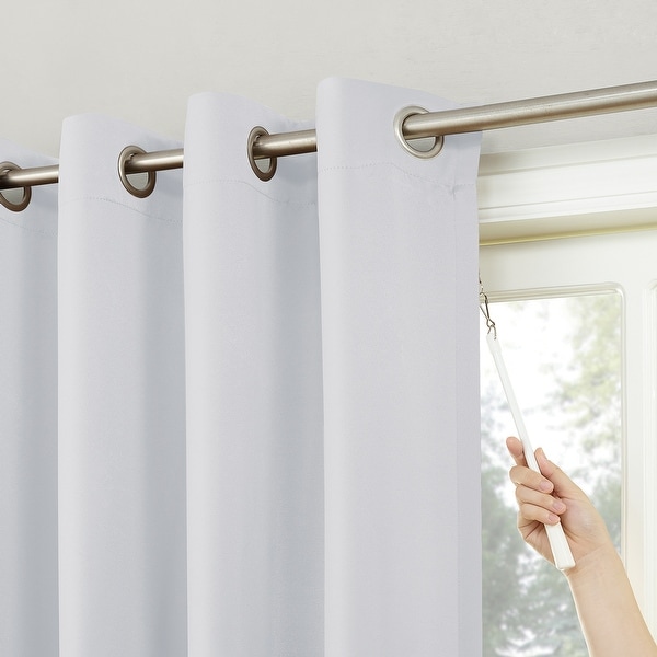 Blackout patio hot sale door curtains