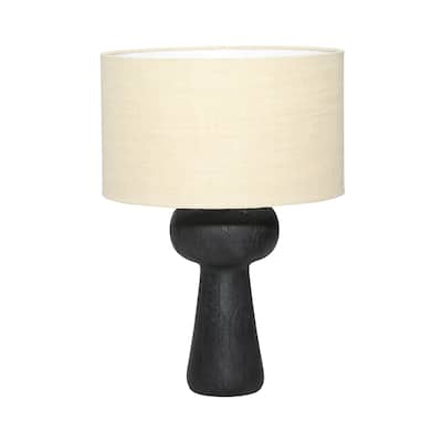 Lockwood 25" Tall Table Lamp, Black