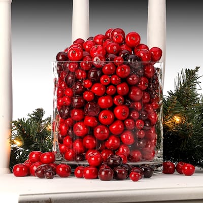 Acetate Tube Of Berries 7" Set of 2