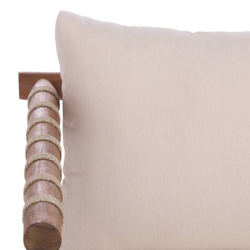 SAFAVIEH Outdoor Living Sabrina Bench and Table - 54"W x 27"D x 29"H