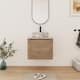 Option Imitative Oak-White with grey patterns