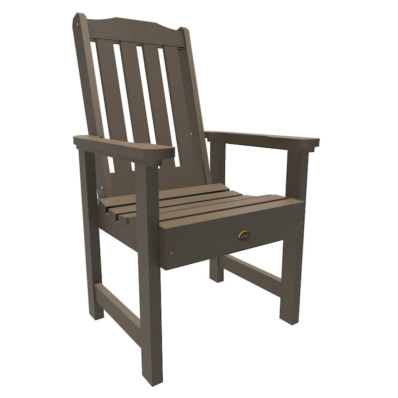Springville Outdoor Dining Arm Chair - Woodland Brown