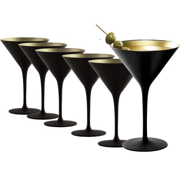 slide 2 of 44, Stolzle Lausitz Set of 6 Olympia Martini Glasses - 8 Oz