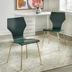 preview thumbnail 2 of 13, angelo:HOME Enna Bentwood Chair (Set of 2) Green