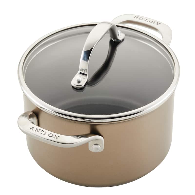 Anolon Ascend Hard Anodized Nonstick Saucepan with Lid