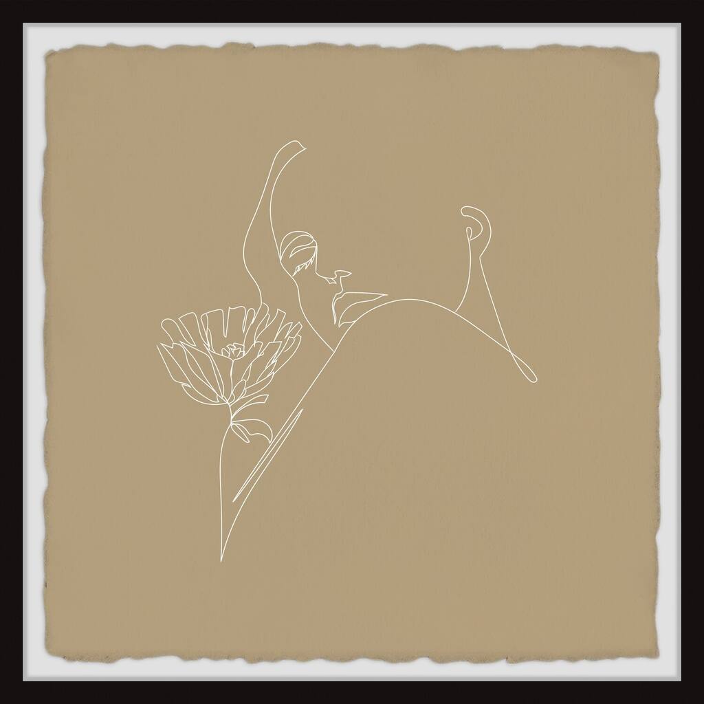 Learn to Let Go Framed Wall Art, Elegant Home Touch - Sophisticated Artwork for Refined Décor