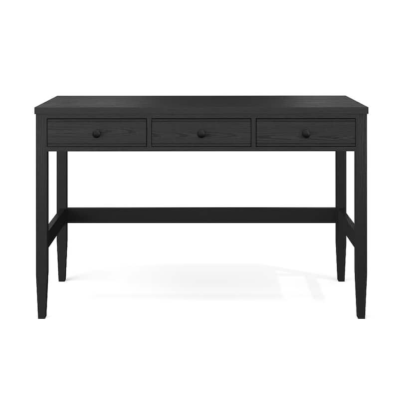 Martha Stewart Home Office Desk with 3 Drawers and Tapered Legs