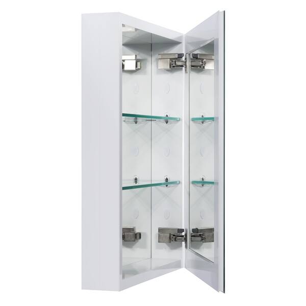 Shop Miseno Mbc2620 Dual Mount 26 X 20 Beveled Medicine Cabinet Surface Or Recessed Mounting Overstock 13009407