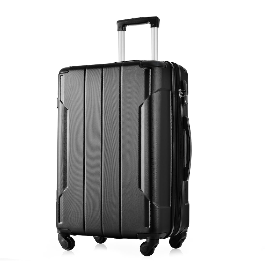 Hardshell Checked Expandable Luggage Spinner Suitcase with TSA Lock Lightweight 28''