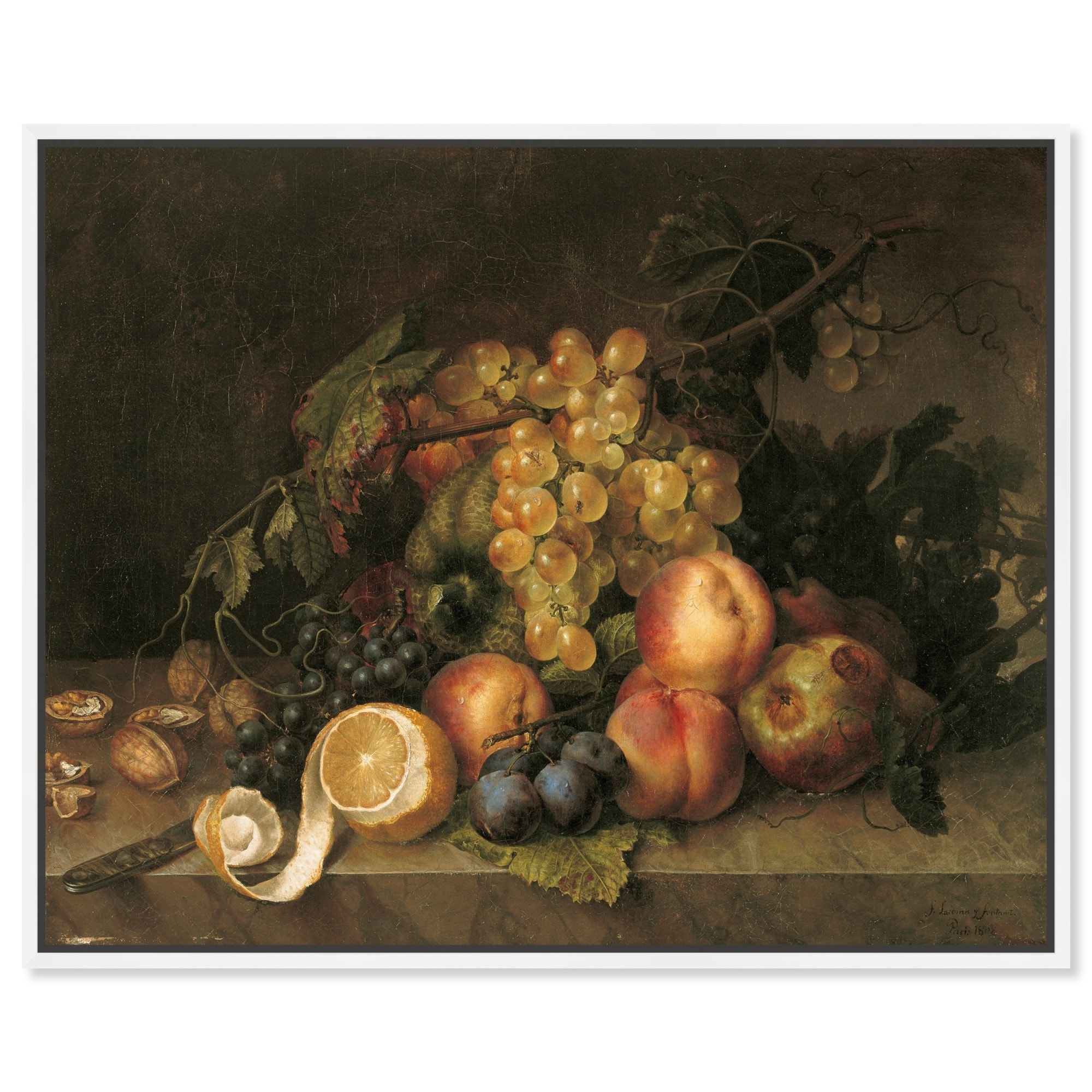Still Life Canvas Vintage Kitchen Wall Art by Art Remedy