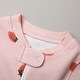 preview thumbnail 3 of 2, 100% Cotton Footless Zip Pajamas - 2 pack - Pink Strawberry&White