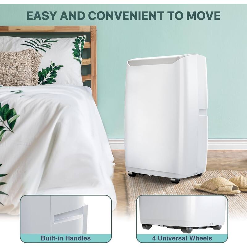 Portable Air Conditioner for Indoor Rooms, 3-In-1 AC Unit for Bedroom