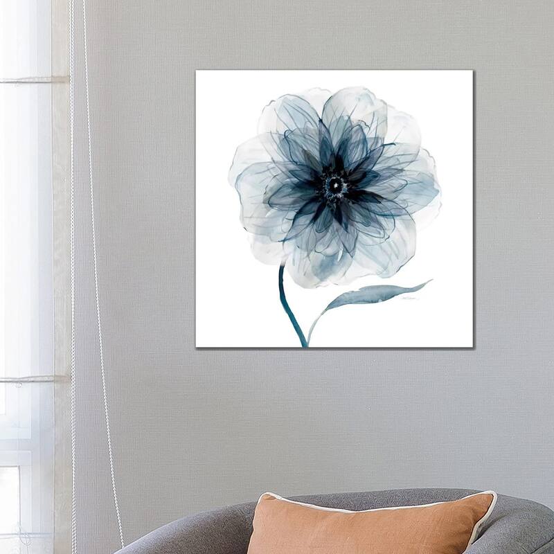 iCanvas "Indigo Bloom III" by Carol Robinson Canvas Print - 26x26x1.5