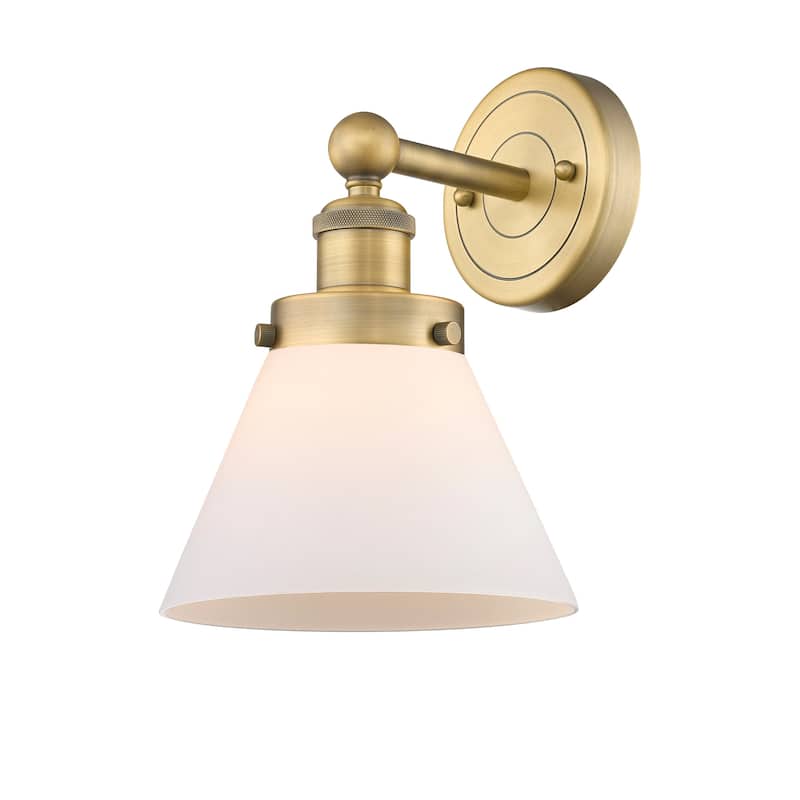 Innovations Lighting 616-1W-12-8 Cone Sconce Cone 12" Tall Wall Sconce