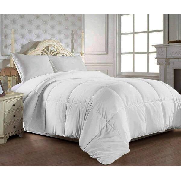 Shop Microfiber Down Alternative Comforters Only In Twin Queen And King Size Overstock 22847033