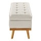 preview thumbnail 82 of 134, Carson Carrington Sastamala Mid-century Storage Bench