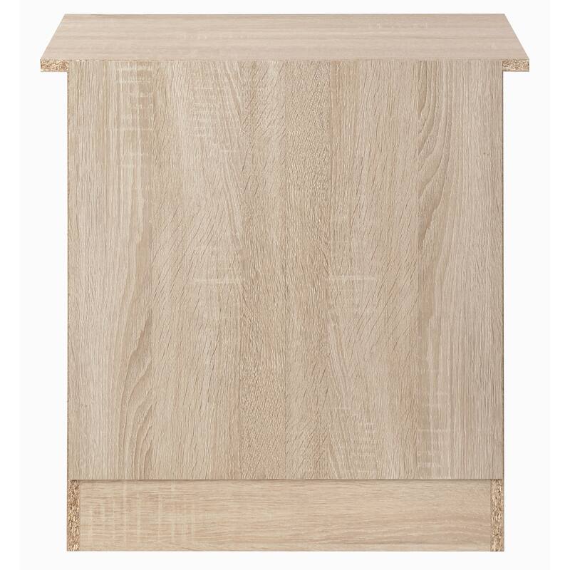 Storage Nightstand with 3-Drawer