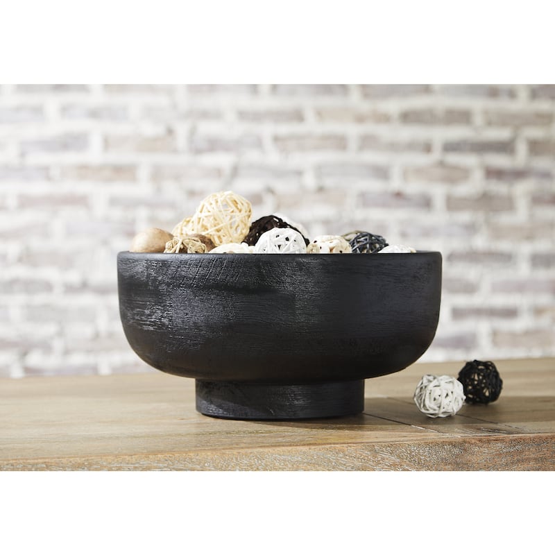 Signature Design by Ashley Brynnington Black Bowl - 12"W x 12"D x 6"H