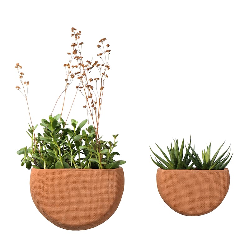 Stoneware Wall Planters