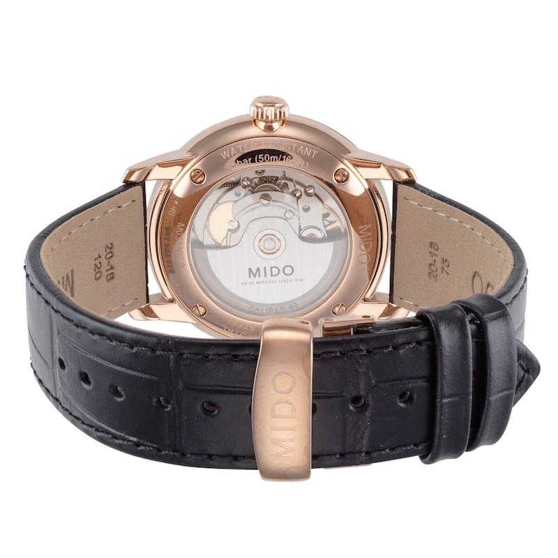 Mido Men's Baroncelli II 39mm Automatic Watch M0374073603101 - Silver - N/A