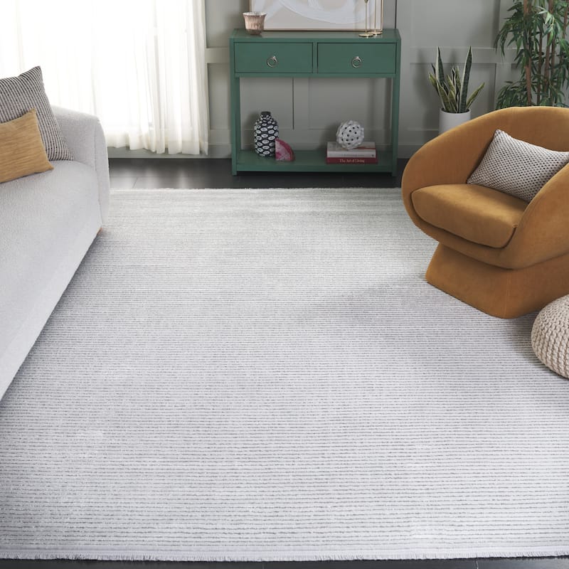 SAFAVIEH Whisper Dismo Modern Stripe Rug