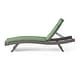 preview thumbnail 76 of 187, Salem Outdoor Wicker Adjustable Chaise Lounge with Cushion by Christopher Knight Home