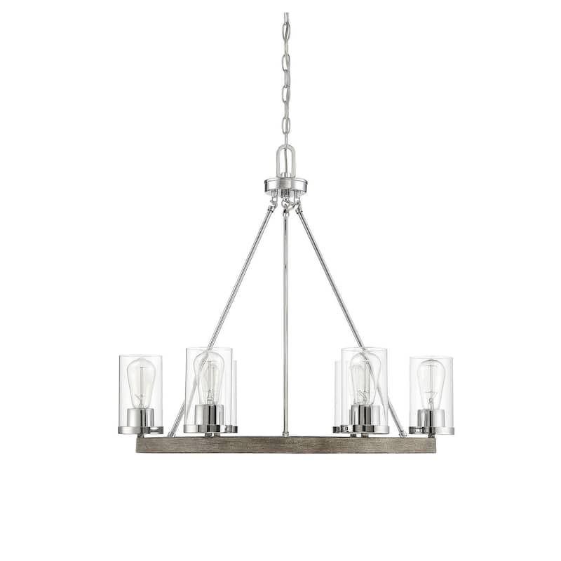 Meridian M10070 5 Light 27" Wide Ring Chandelier
